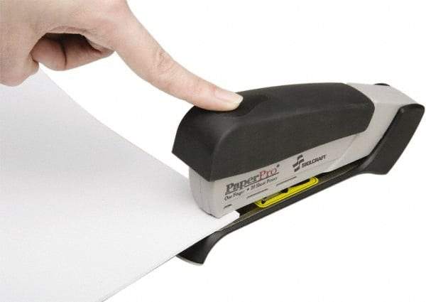 Ability One - 20 Sheet Desktop Stapler - Black and Gray - All Tool & Supply