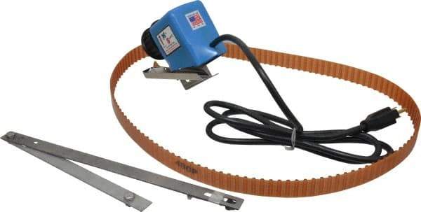 Mini-Skimmer - 18" Reach, 0.25 GPH Oil Removal Capacity, 115 Max Volt Rating, Belt Oil Skimmer - 40 to 125°F - All Tool & Supply