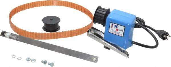 Mini-Skimmer - 12" Reach, 1 GPH Oil Removal Capacity, 115 Max Volt Rating, Belt Oil Skimmer - 40 to 125°F - All Tool & Supply