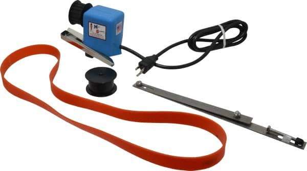 Mini-Skimmer - 18" Reach, 0.25 GPH Oil Removal Capacity, 115 Max Volt Rating, Belt Oil Skimmer - 40 to 125°F - All Tool & Supply