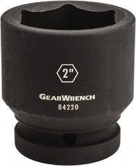 GearWrench - 1" Drive 3-5/8" Standard Impact Socket - 6 Points, 4-1/3" OAL - All Tool & Supply