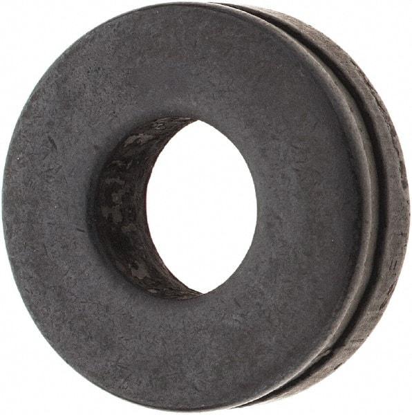 TE-CO - 1/4" Screw, Grade 1010 Steel Standard Flat Washer - 9/32" ID x 5/8" OD, 3/16" Thick, Black Oxide Finish - All Tool & Supply