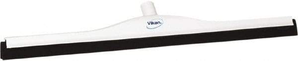 Vikan - 28" Foam Rubber Blade Bench Squeegee - Double Edge, White, Plastic Holder - All Tool & Supply