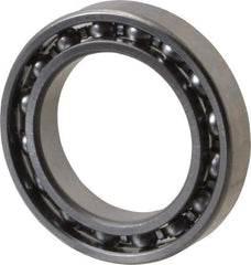 SKF - 17mm Bore Diam, 26mm OD, Open Thin Section Radial Ball Bearing - 5mm Wide, 1 Row, Round Bore, 209 Lb Static Capacity, 378 Lb Dynamic Capacity - All Tool & Supply