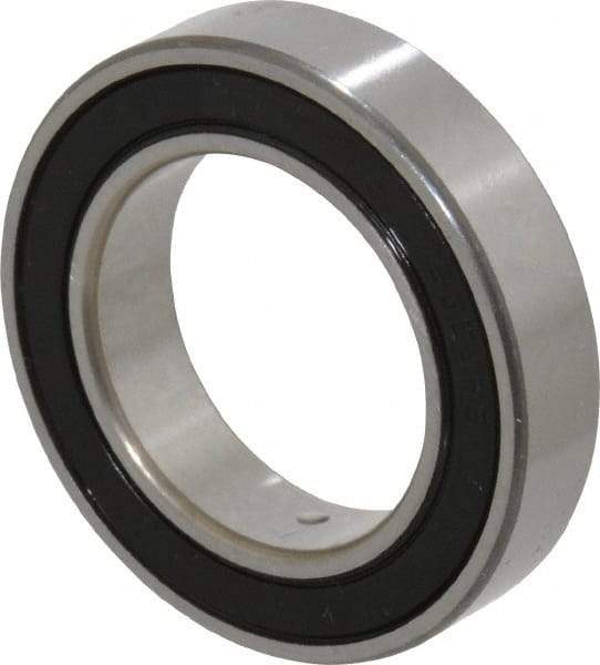 SKF - 20mm Bore Diam, 32mm OD, Double Seal Thin Section Radial Ball Bearing - 7mm Wide, 1 Row, Round Bore, 337 Lb Static Capacity, 607 Lb Dynamic Capacity - All Tool & Supply