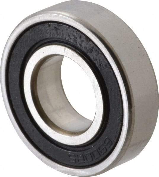 SKF - 10mm Bore Diam, 22mm OD, Double Seal Thin Section Radial Ball Bearing - 6mm Wide, 1 Row, Round Bore, 169 Lb Static Capacity, 438 Lb Dynamic Capacity - All Tool & Supply