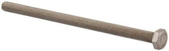 Value Collection - M8x1.25mm Metric Coarse, 140mm Length Under Head Hex Head Cap Screw - Fully Threaded, Grade 18-8 & Austenitic A2 Stainless Steel, Uncoated, 13mm Hex - All Tool & Supply