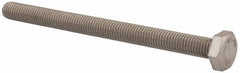 Value Collection - M10x1.50mm Metric Coarse, 130mm Length Under Head Hex Head Cap Screw - Fully Threaded, Grade 18-8 & Austenitic A2 Stainless Steel, Uncoated, 17mm Hex - All Tool & Supply