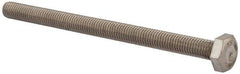 Value Collection - M10x1.50mm Metric Coarse, 140mm Length Under Head Hex Head Cap Screw - Fully Threaded, Grade 18-8 & Austenitic A2 Stainless Steel, Uncoated, 17mm Hex - All Tool & Supply