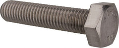 Value Collection - M12x1.75mm Metric Coarse, 55mm Length Under Head Hex Head Cap Screw - All Tool & Supply