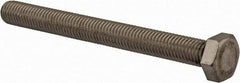 Value Collection - M12x1.75mm Metric Coarse, 120mm Length Under Head Hex Head Cap Screw - Fully Threaded, Grade 18-8 & Austenitic A2 Stainless Steel, Uncoated, 19mm Hex - All Tool & Supply