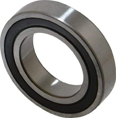 SKF - 25mm Bore Diam, 42mm OD, Double Seal Thin Section Radial Ball Bearing - 9mm Wide, 1 Row, Round Bore, 899 Lb Static Capacity, 1,490 Lb Dynamic Capacity - All Tool & Supply