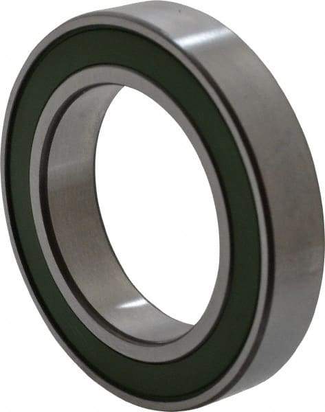 SKF - 35mm Bore Diam, 55mm OD, Double Seal Thin Section Radial Ball Bearing - 10mm Wide, 1 Row, Round Bore, 1,390 Lb Static Capacity, 2,150 Lb Dynamic Capacity - All Tool & Supply