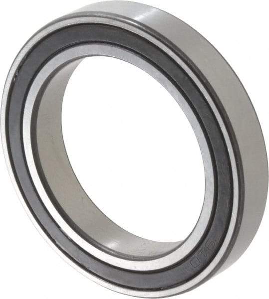 SKF - 50mm Bore Diam, 72mm OD, Double Seal Thin Section Radial Ball Bearing - 12mm Wide, 1 Row, Round Bore, 2,340 Lb Static Capacity, 3,280 Lb Dynamic Capacity - All Tool & Supply