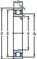 SKF - 30mm Bore Diam, 62mm OD, Open Deep Groove Radial Ball Bearing - 16mm Wide, 1 Row, Round Bore, 11,200 Nm Static Capacity, 15,600 Nm Dynamic Capacity - All Tool & Supply