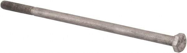 Value Collection - M6x1.00mm Metric Coarse, 130mm Length Under Head Hex Head Cap Screw - Partially Threaded, Grade 18-8 & Austenitic A2 Stainless Steel, Uncoated, 10mm Hex - All Tool & Supply