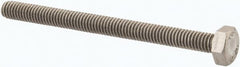 Value Collection - M4x0.70mm Metric Coarse, 50mm Length Under Head Hex Head Cap Screw - All Tool & Supply