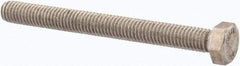 Value Collection - M5x0.80mm Metric Coarse, 50mm Length Under Head Hex Head Cap Screw - Fully Threaded, Grade 316 & Austenitic A4 Stainless Steel, Uncoated, 8mm Hex - All Tool & Supply