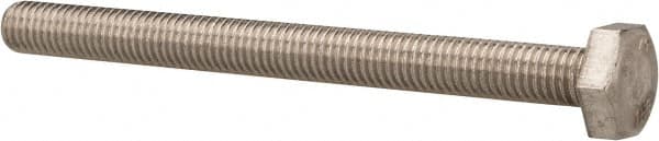 Value Collection - M10x1.50mm Metric Coarse, 110mm Length Under Head Hex Head Cap Screw - All Tool & Supply