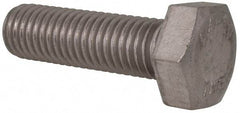 Value Collection - M12x1.75mm Metric Coarse, 40mm Length Under Head Hex Head Cap Screw - Fully Threaded, Grade 316 & Austenitic A4 Stainless Steel, Uncoated, 19mm Hex - All Tool & Supply