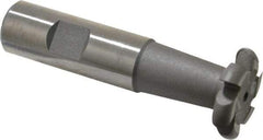 Value Collection - 1/8" Radius, 1/4" Circle Diam, 1-1/4" Cutter Diam, Shank Connection, Convex Radius Cutter - 3/4" Shank Diam, 3-1/2" OAL, High Speed Steel, Uncoated, 6 Teeth, Weldon Flat - All Tool & Supply