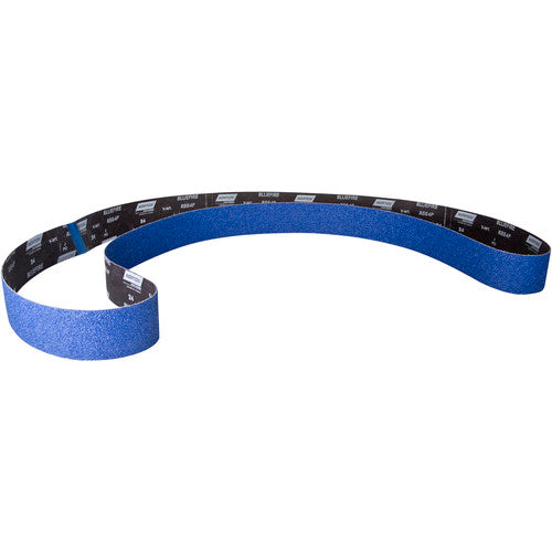 3 × 132″ BlueFire Cloth Narrow Backstand Belt 36 Grit R884P Zirconia Alumina - All Tool & Supply