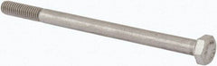 Value Collection - M6x1.00mm Metric Coarse, 90mm Length Under Head Hex Head Cap Screw - Partially Threaded, Grade 316 & Austenitic A4 Stainless Steel, Uncoated, 10mm Hex - All Tool & Supply