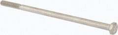 Value Collection - M6x1.00mm Metric Coarse, 130mm Length Under Head Hex Head Cap Screw - Partially Threaded, Grade 316 & Austenitic A4 Stainless Steel, Uncoated, 10mm Hex - All Tool & Supply