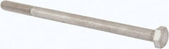 Value Collection - M8x1.25mm Metric Coarse, 130mm Length Under Head Hex Head Cap Screw - Partially Threaded, Grade 316 & Austenitic A4 Stainless Steel, Uncoated, 13mm Hex - All Tool & Supply