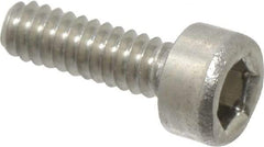 Value Collection - M1.6x0.35 Metric Coarse Hex Socket Drive, Socket Cap Screw - Grade 18-8 & Austenitic A2 Stainless Steel, Uncoated, Fully Threaded, 5mm Length Under Head - All Tool & Supply