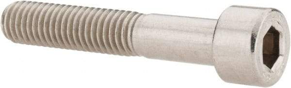 Value Collection - M8x1.25 Metric Coarse Hex Socket Drive, Socket Cap Screw - Grade 18-8 & Austenitic A2 Stainless Steel, Uncoated, Partially Threaded, 45mm Length Under Head - All Tool & Supply