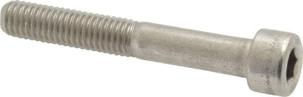 Value Collection - M12x1.75 Metric Coarse Hex Socket Drive, Socket Cap Screw - Grade 18-8 & Austenitic A2 Stainless Steel, Uncoated, Partially Threaded, 75mm Length Under Head - All Tool & Supply