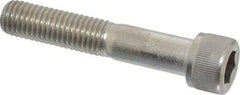 Value Collection - M12x1.75 Metric Coarse Hex Socket Drive, Socket Cap Screw - Grade 18-8 & Austenitic A2 Stainless Steel, Uncoated, Partially Threaded, 65mm Length Under Head - All Tool & Supply