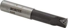 Borite - 1/2" Min Bore Diam, 3" OAL, 1/2" Shank Diam, 8SB Indexable Boring Bar - 1-1/2" Max Bore Depth, TT 221 Insert, Screw Holding Method - All Tool & Supply