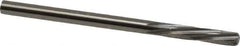 Magafor - 3.3223mm Solid Carbide 6 Flute Chucking Reamer - Spiral Flute, 0.1308" Straight Shank, 19/32" Flute Length, 2-1/4" OAL - All Tool & Supply