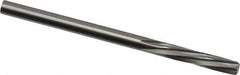 Magafor - 3.429mm Solid Carbide 6 Flute Chucking Reamer - Spiral Flute, 0.135" Straight Shank, 19/32" Flute Length, 2-1/4" OAL - All Tool & Supply