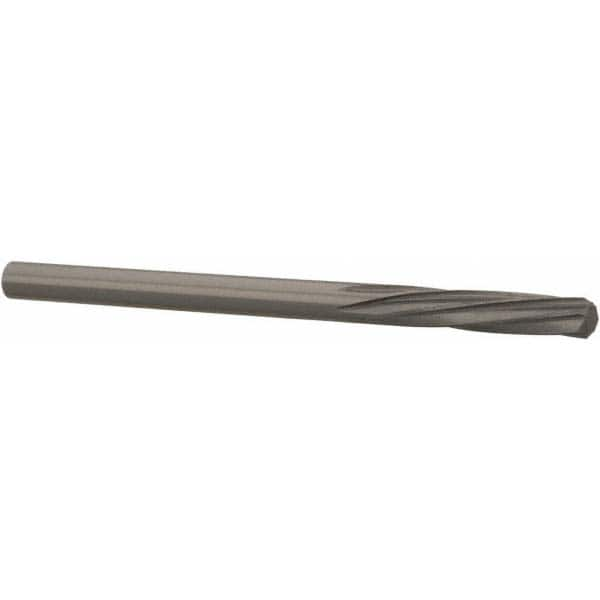 Magafor - 3.4392mm Solid Carbide 6 Flute Chucking Reamer - All Tool & Supply