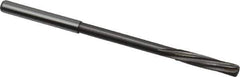 Magafor - 3.8506mm Solid Carbide 6 Flute Chucking Reamer - Spiral Flute, 0.158" Straight Shank, 3/4" Flute Length, 2-61/64" OAL - All Tool & Supply