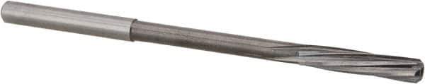 Magafor - 3.8811mm Solid Carbide 6 Flute Chucking Reamer - Spiral Flute, 0.158" Straight Shank, 3/4" Flute Length, 2-61/64" OAL - All Tool & Supply