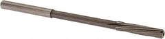 Magafor - 3.9497mm Solid Carbide 6 Flute Chucking Reamer - Spiral Flute, 0.158" Straight Shank, 3/4" Flute Length, 2-61/64" OAL - All Tool & Supply