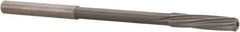 Magafor - 3.9599mm Solid Carbide 6 Flute Chucking Reamer - Spiral Flute, 0.158" Straight Shank, 3/4" Flute Length, 2-61/64" OAL - All Tool & Supply