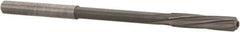 Magafor - 3.9802mm Solid Carbide 6 Flute Chucking Reamer - Spiral Flute, 0.158" Straight Shank, 3/4" Flute Length, 2-61/64" OAL - All Tool & Supply