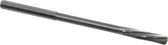 Magafor - 4.0208mm Solid Carbide 6 Flute Chucking Reamer - Spiral Flute, 0.158" Straight Shank, 3/4" Flute Length, 2-61/64" OAL - All Tool & Supply