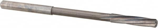 Chucking Reamer: 0.1709″ Dia, 3-5/32″ OAL, 53/64″ Flute Length, Straight Shank, Solid Carbide 6 Flute, RH