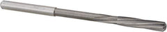 Magafor - 4.45mm Solid Carbide 6 Flute Chucking Reamer - Spiral Flute, 0.177" Straight Shank, 53/64" Flute Length, 3-5/32" OAL - All Tool & Supply