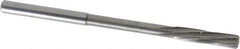 Magafor - #13 Solid Carbide 6 Flute Chucking Reamer - Spiral Flute, 0.177" Straight Shank, 53/64" Flute Length, 3-5/32" OAL - All Tool & Supply