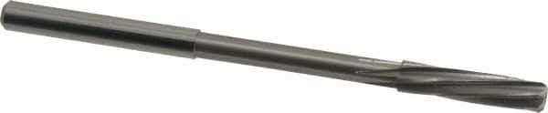 Magafor - 4.75mm Solid Carbide 6 Flute Chucking Reamer - Spiral Flute, 0.177" Straight Shank, 53/64" Flute Length, 3-5/32" OAL - All Tool & Supply