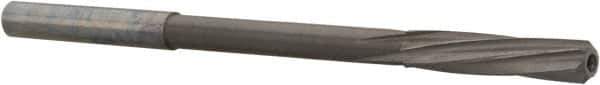 Magafor - 5.03mm Solid Carbide 6 Flute Chucking Reamer - Spiral Flute, 0.197" Straight Shank, 29/32" Flute Length, 3-25/64" OAL - All Tool & Supply