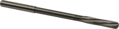 Magafor - 5.56mm Solid Carbide 6 Flute Chucking Reamer - Spiral Flute, 0.216" Straight Shank, 1-1/32" Flute Length, 3-21/32" OAL - All Tool & Supply