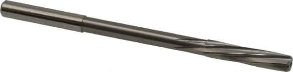 Magafor - 5.96mm Solid Carbide 6 Flute Chucking Reamer - Spiral Flute, 0.236" Straight Shank, 1-7/64" Flute Length, 3-31/32" OAL - All Tool & Supply